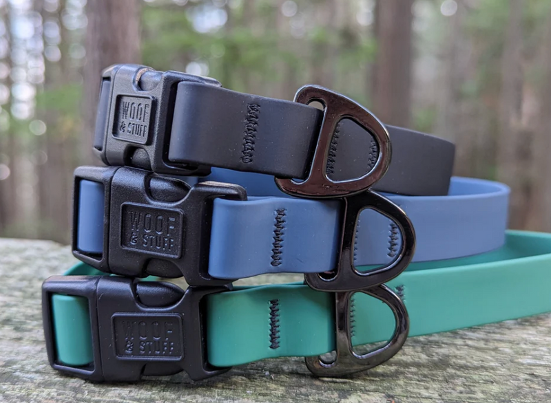 Load image into Gallery viewer, Woof & Stuff Blueberry Waterproof Collar - Discover Dogs