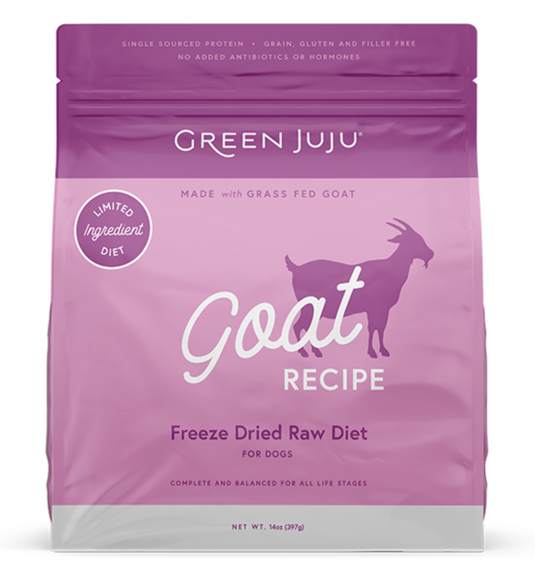 Green Juju Goat Freeze Dried 14oz