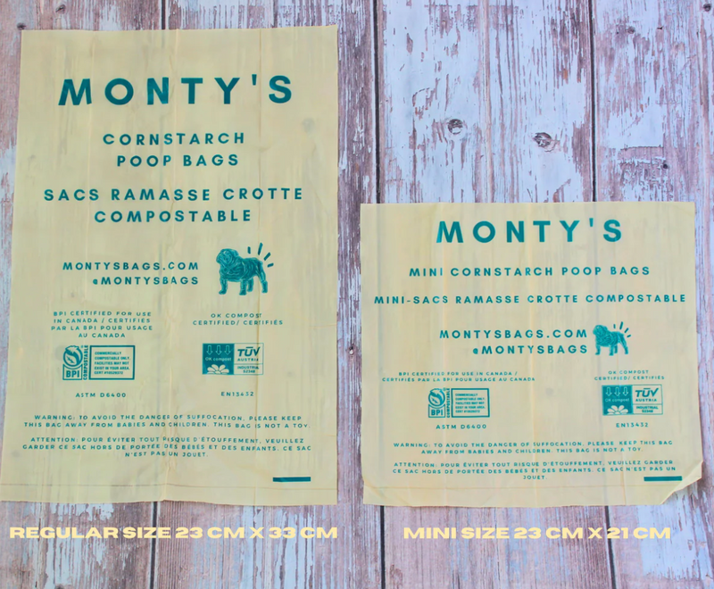 Load image into Gallery viewer, Monty's Compostable Corn Starch Poop Bags