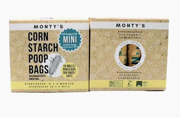 Load image into Gallery viewer, Monty's Compostable Corn Starch Poop Bags
