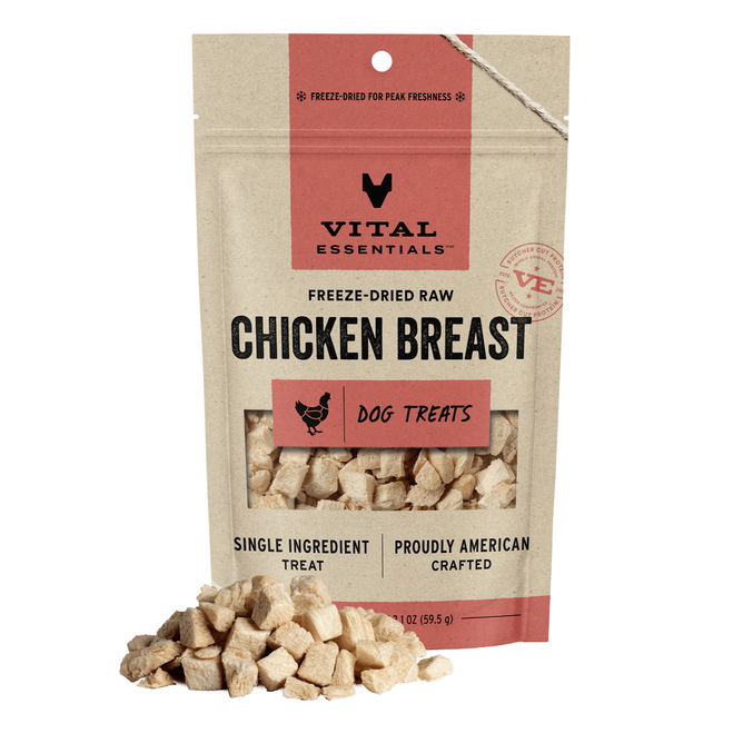 Load image into Gallery viewer, Vital Essentials Freeze-Dried Chicken Breast 2.1oz - Discover Dogs