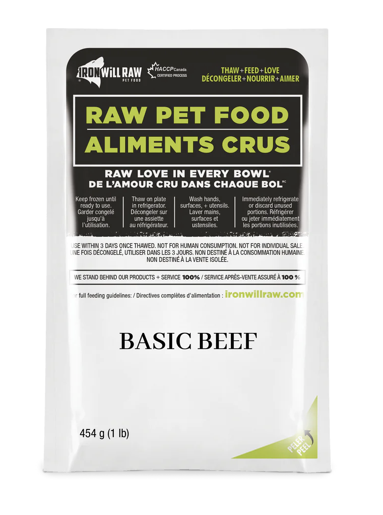 Load image into Gallery viewer, Iron Will Raw Basic Beef 6lb