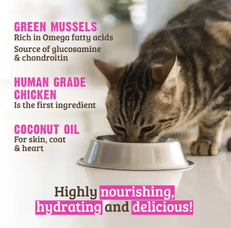 Load image into Gallery viewer, Rawz Cat Shredded Chicken Breast, Pumpkin & Green Mussel 2.46oz