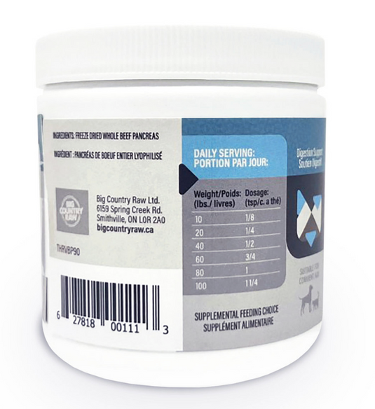 Thrive Beef Pancreas 90g