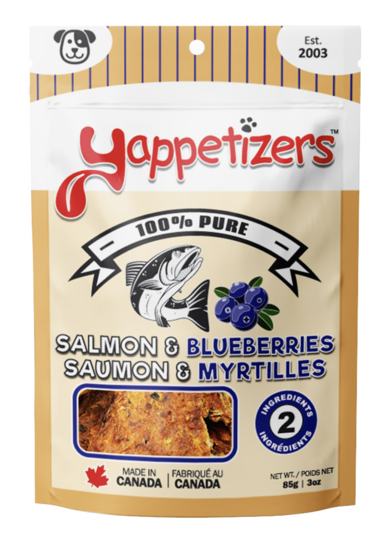 Load image into Gallery viewer, Yappetizers Salmon & Blueberry