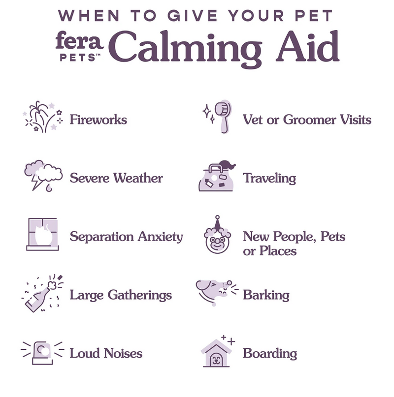 Load image into Gallery viewer, Fera Pet Organics Calming Support for Dogs & Cats