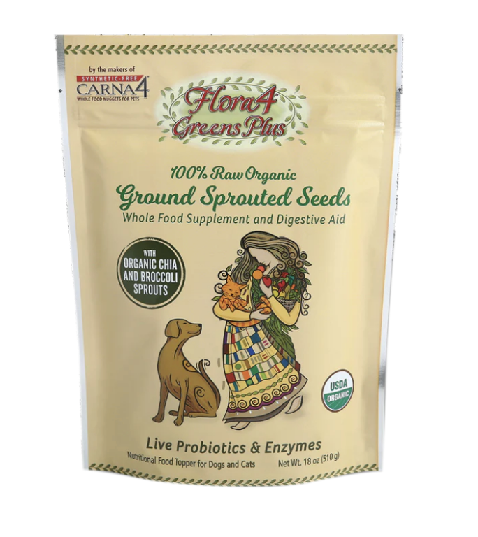 Load image into Gallery viewer, Carna4 Flora4 Greens Plus Sprouted Seed Topper