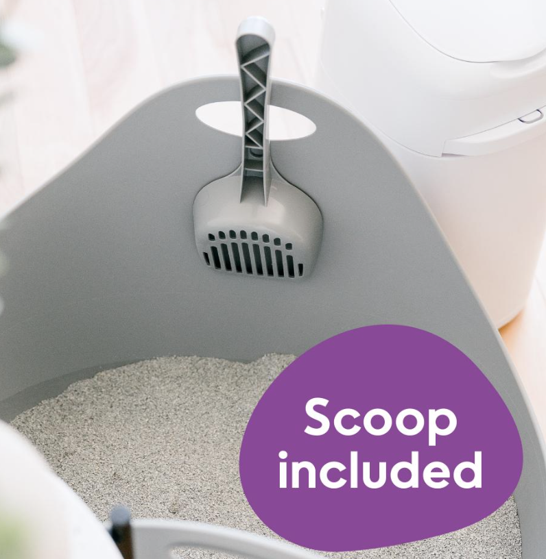 Load image into Gallery viewer, Litter Genie Cat Litter Box With Scoop Grey