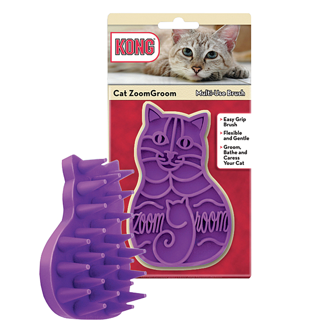 Load image into Gallery viewer, Kong ZoomGroom Cat Brush