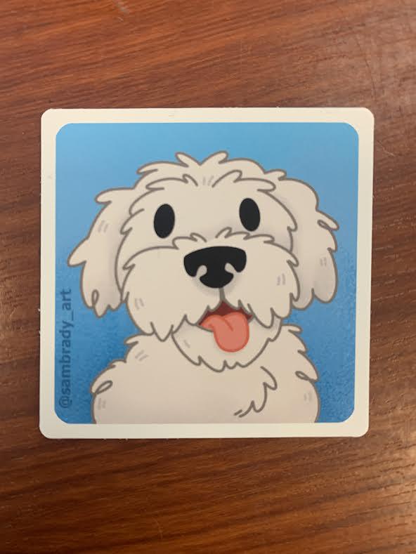 Load image into Gallery viewer, Dog Stickers By Sam