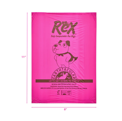Load image into Gallery viewer, Earthtacular Rex Compostable Petite Pink Box 84 bags - Discover Dogs