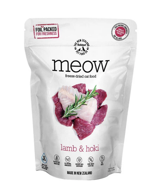 NZ Natural Meow Freeze-Dried Lamb & Hoki 280g