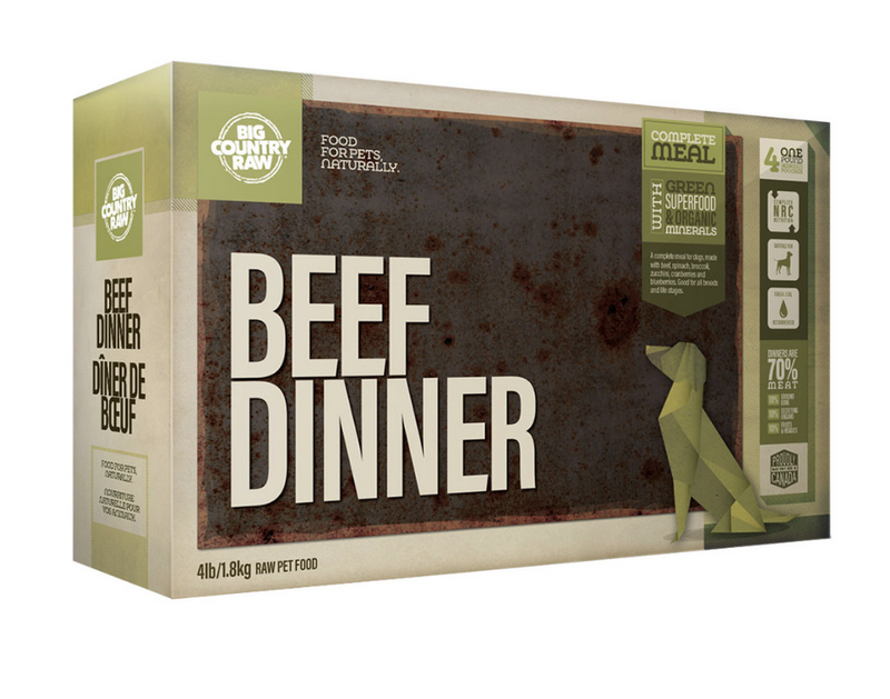 Load image into Gallery viewer, Big Country Raw Beef Dinner 4lb