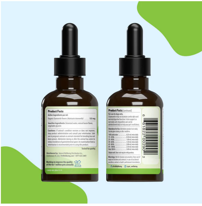 Load image into Gallery viewer, Pet Wellbeing Chamomile for Dogs