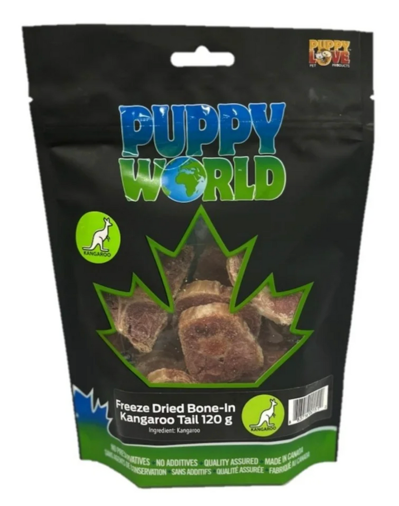 Load image into Gallery viewer, Puppy Love Freeze Dried Kangaroo Tail Discs