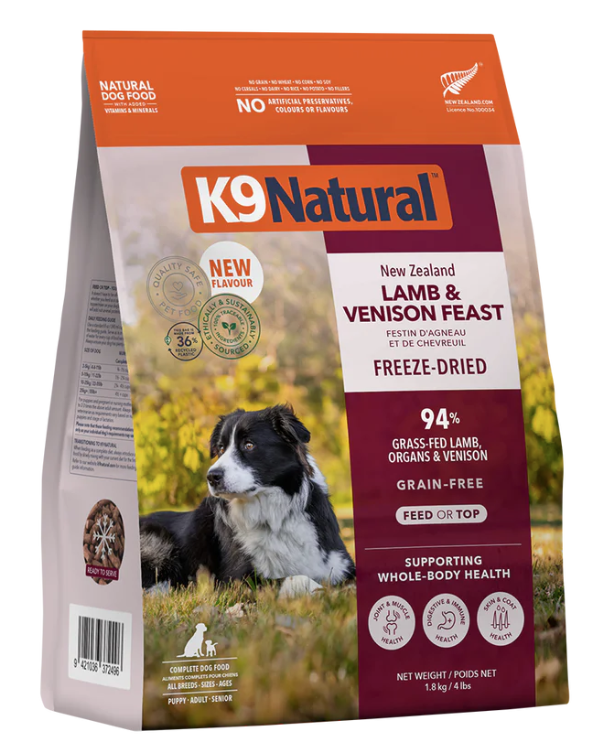 Load image into Gallery viewer, K9 Natural Lamb & Venison - Discover Dogs