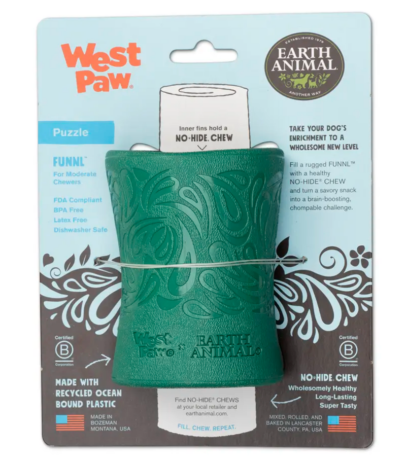 Load image into Gallery viewer, West Paw Funnl Large 4.25″ Kelp