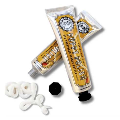 Load image into Gallery viewer, Wag & Bright Puppy Polish Natural Canine Toothpaste Old Fashioned Peanut Butter