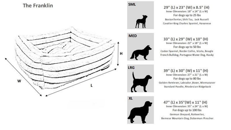 Load image into Gallery viewer, Bowsers The Franklin Bed Large