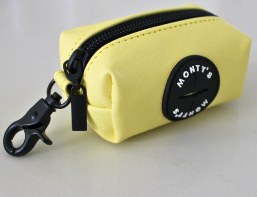 Load image into Gallery viewer, Monty's PU Vegan Leather Poop Bag Dispenser
