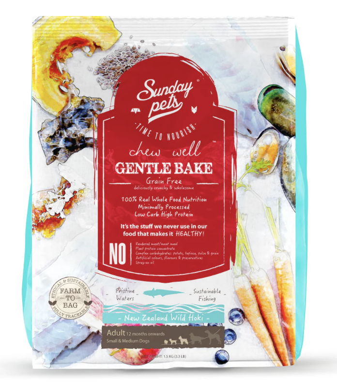 Load image into Gallery viewer, Sunday Pets Gently Baked GF Hoki 1.3kg
