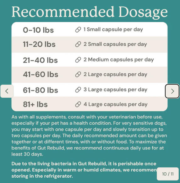 Load image into Gallery viewer, Animal Biome Gut Rebuild for Dogs 60ct - Discover Dogs