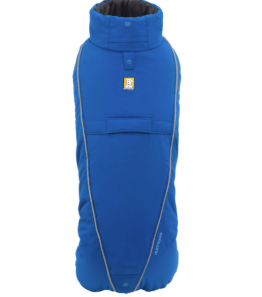 Load image into Gallery viewer, Ruffwear Vert Coverall Jacket Blue Pool