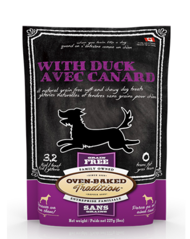 Load image into Gallery viewer, Oven-Baked Tradition Dog GF Treat Duck 8 oz