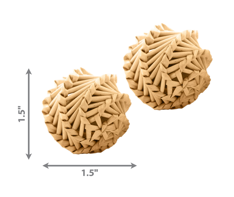 Load image into Gallery viewer, Kong Naturals Straw Ball 2-pk