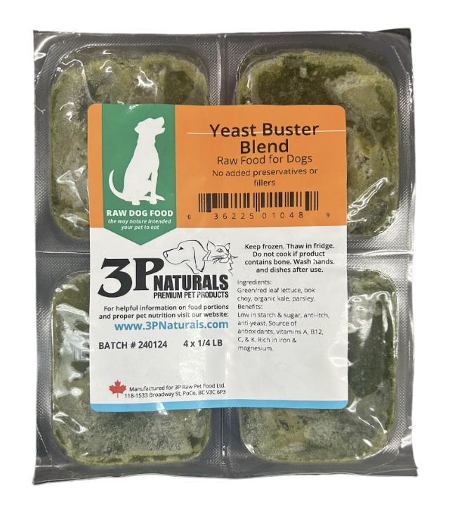 Load image into Gallery viewer, 3P Yeast Buster Veg Blend - Discover Dogs