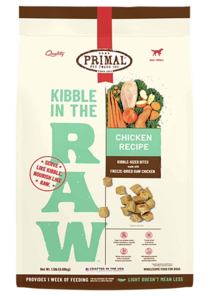 Load image into Gallery viewer, Primal Dog Kibble in the Raw Chicken