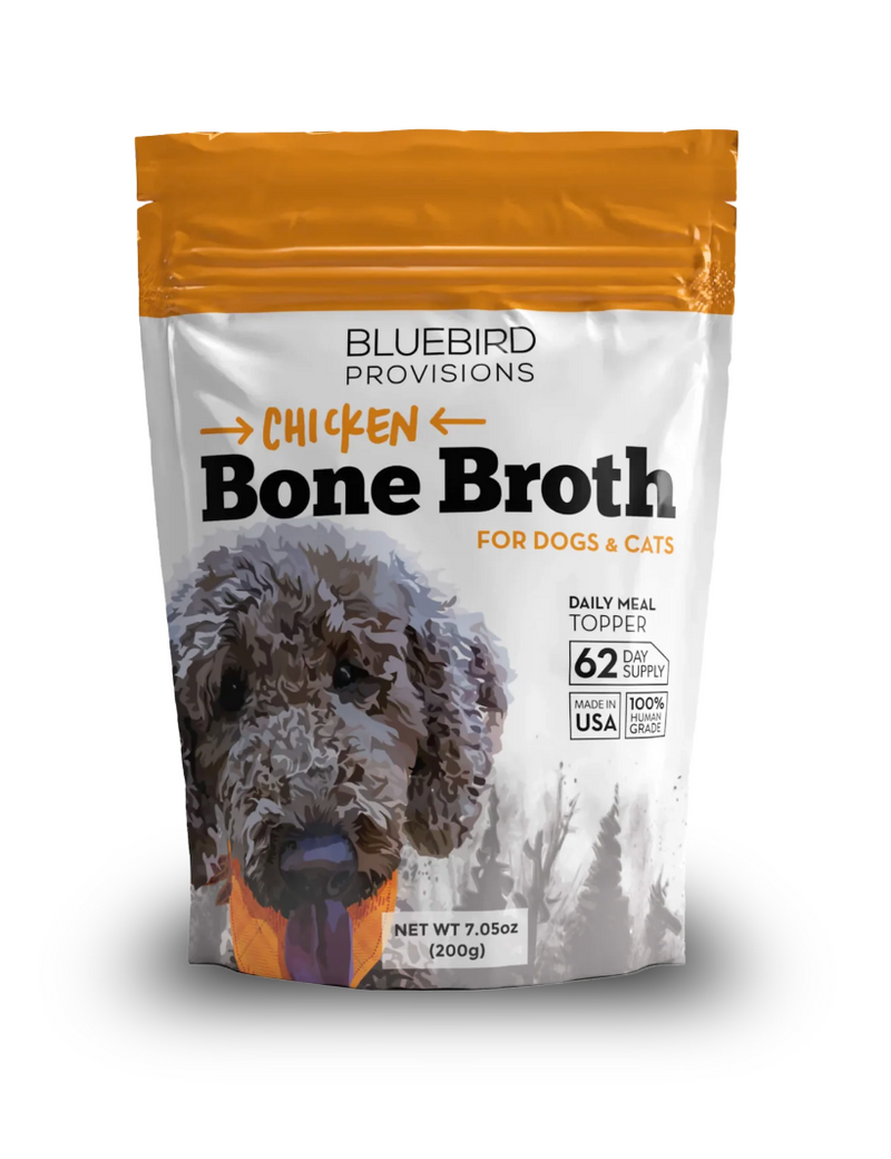 Load image into Gallery viewer, Bluebird Provisions Chicken Bone Broth For Dogs & Cats 200g