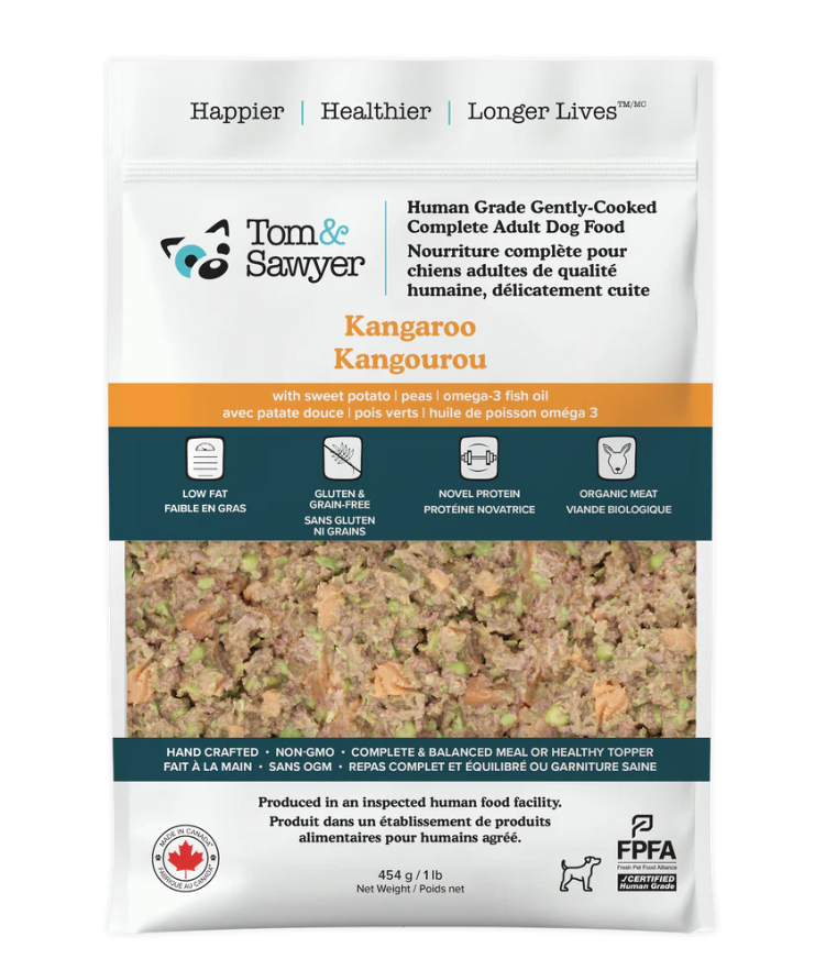 Load image into Gallery viewer, Tom & Sawyer Dog Gently Cooked Kangaroo 454g
