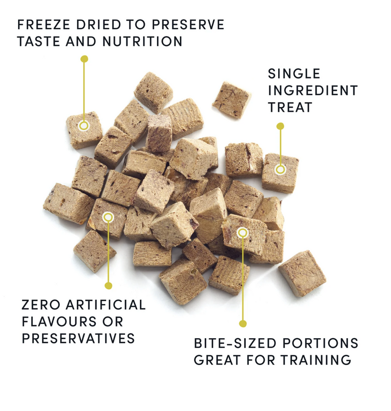 Load image into Gallery viewer, Crumps Mini Trainers Freeze Dried Beef Liver 126g - Discover Dogs