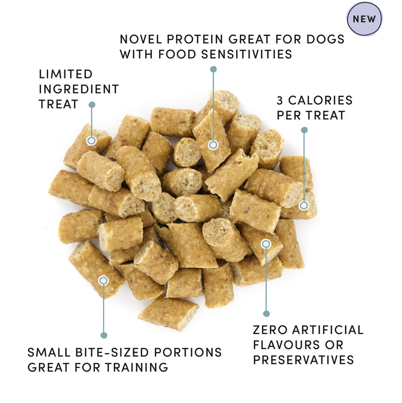 Load image into Gallery viewer, Crumps' Naturals Dog Mini Trainers Semi-Moist Duck 132g