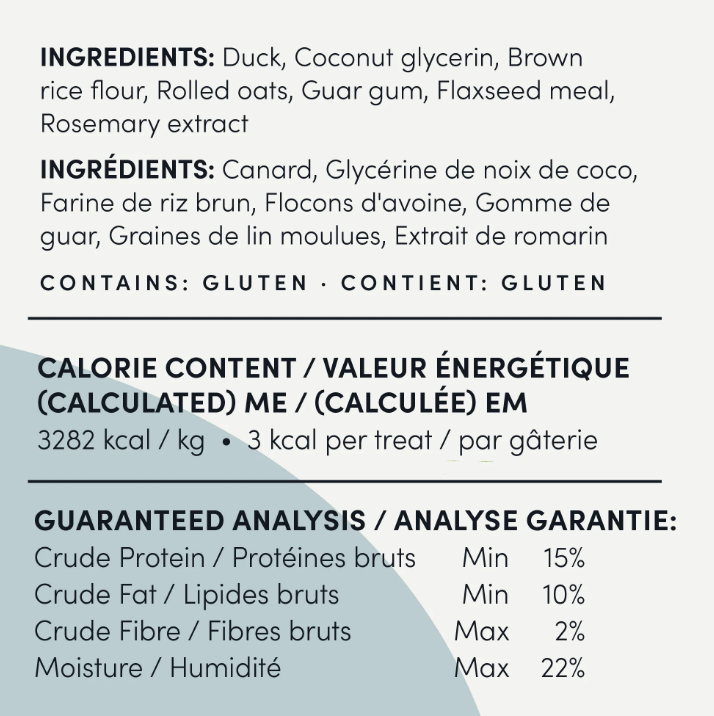 Load image into Gallery viewer, Crumps' Naturals Dog Mini Trainers Semi-Moist Duck 132g
