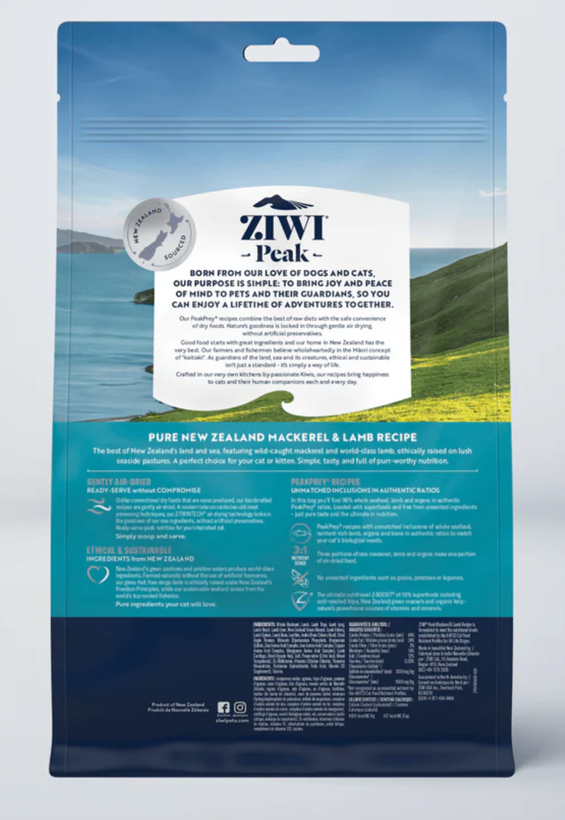 Load image into Gallery viewer, Ziwi Peak Air-Dried Cat Lamb and Mackerel