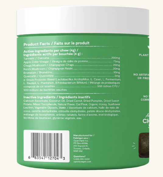 Open Farm Immune Chews