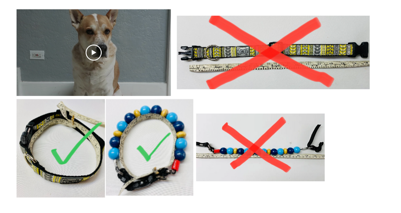 Load image into Gallery viewer, Furrybeads Collar 43 - Poshy