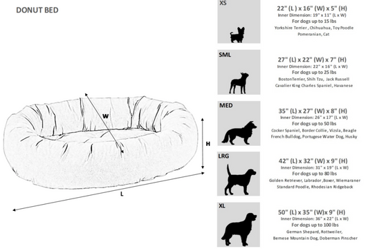 Bowsers Donut Bed X-Large