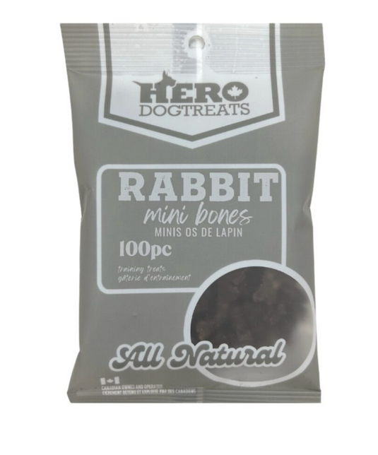 Hero Rabbit Mini Bones – 100 Pieces