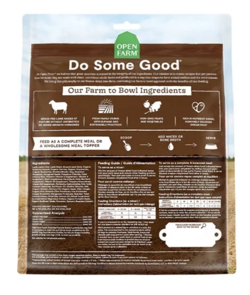 Load image into Gallery viewer, Open Farm Freeze Dried Lamb - Discover Dogs