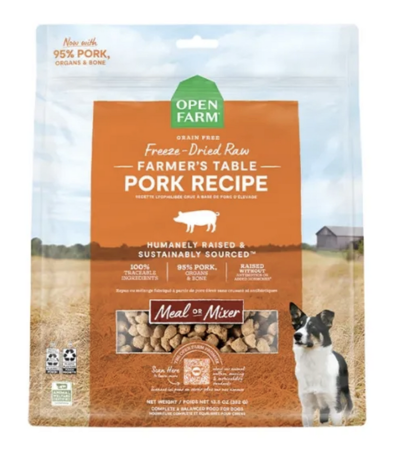 Load image into Gallery viewer, Open Farm Freeze Dried Pork - Discover Dogs