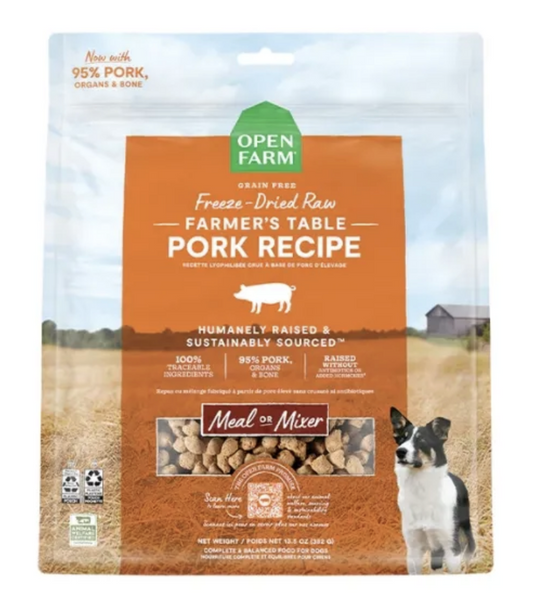 Open Farm Freeze Dried Pork - Discover Dogs
