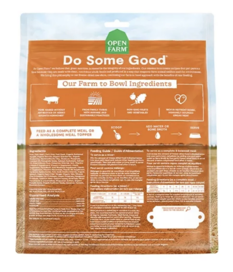 Load image into Gallery viewer, Open Farm Freeze Dried Pork - Discover Dogs