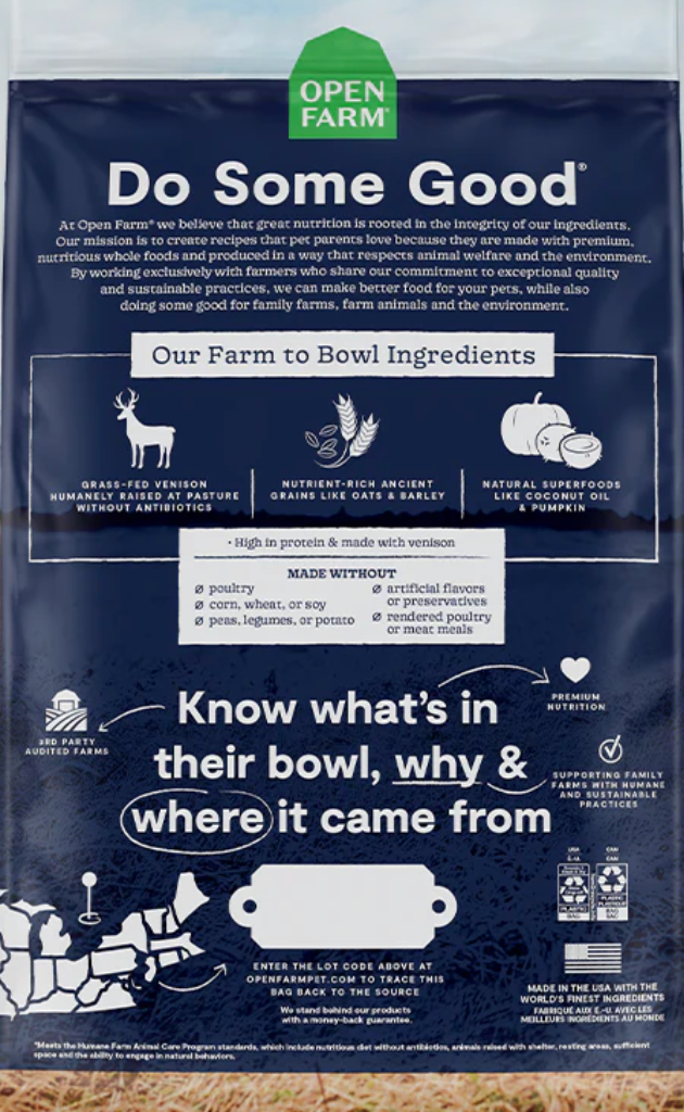 Load image into Gallery viewer, Open Farm Venison Ancient Grains