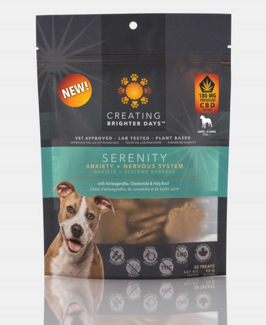 Creating Brighter Days Serenity Treats 90g - For Seizures, Anxiety & Digestion