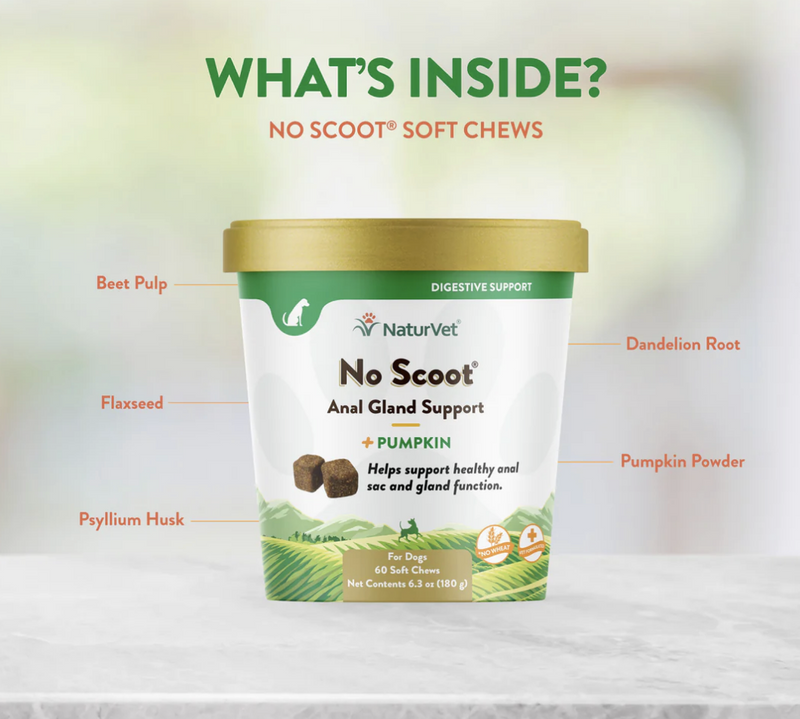 Load image into Gallery viewer, NaturVet No Scoot 60 Soft Chews