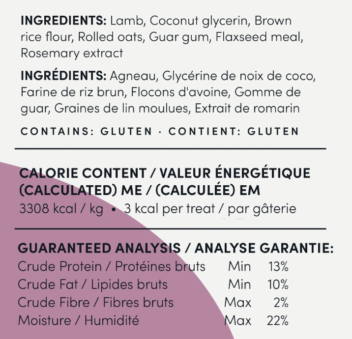 Load image into Gallery viewer, Crumps' Naturals Dog Mini Trainers Semi-Moist Lamb 132g