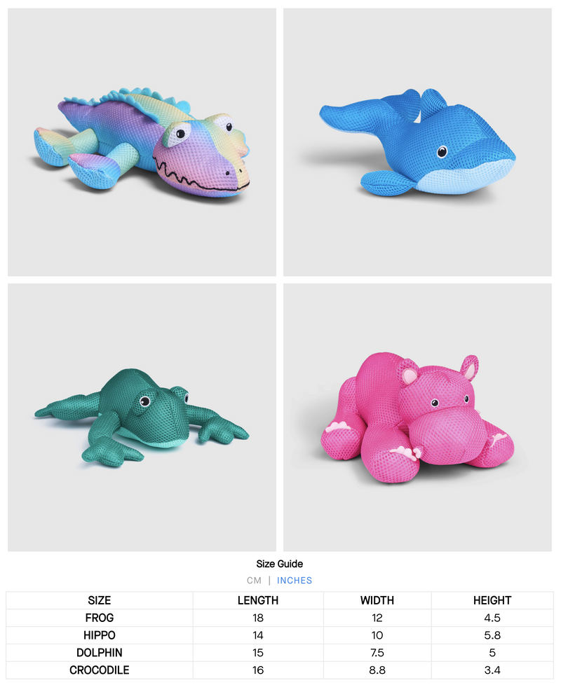 Load image into Gallery viewer, Canada Pooch Chill Seeker Cooling Pals Teal Frog